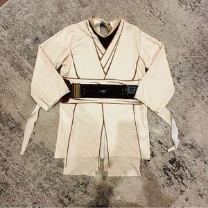 Star Wars Kids Jedi Costume top and hooded cape - size kids 5-7